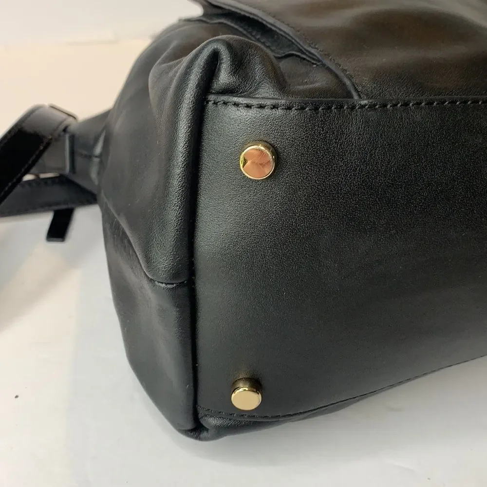 Kate Spade Hampton Rd Janie leather black shoulder